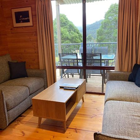 Russell Falls Holiday Cottages Parque Nacional Exterior foto