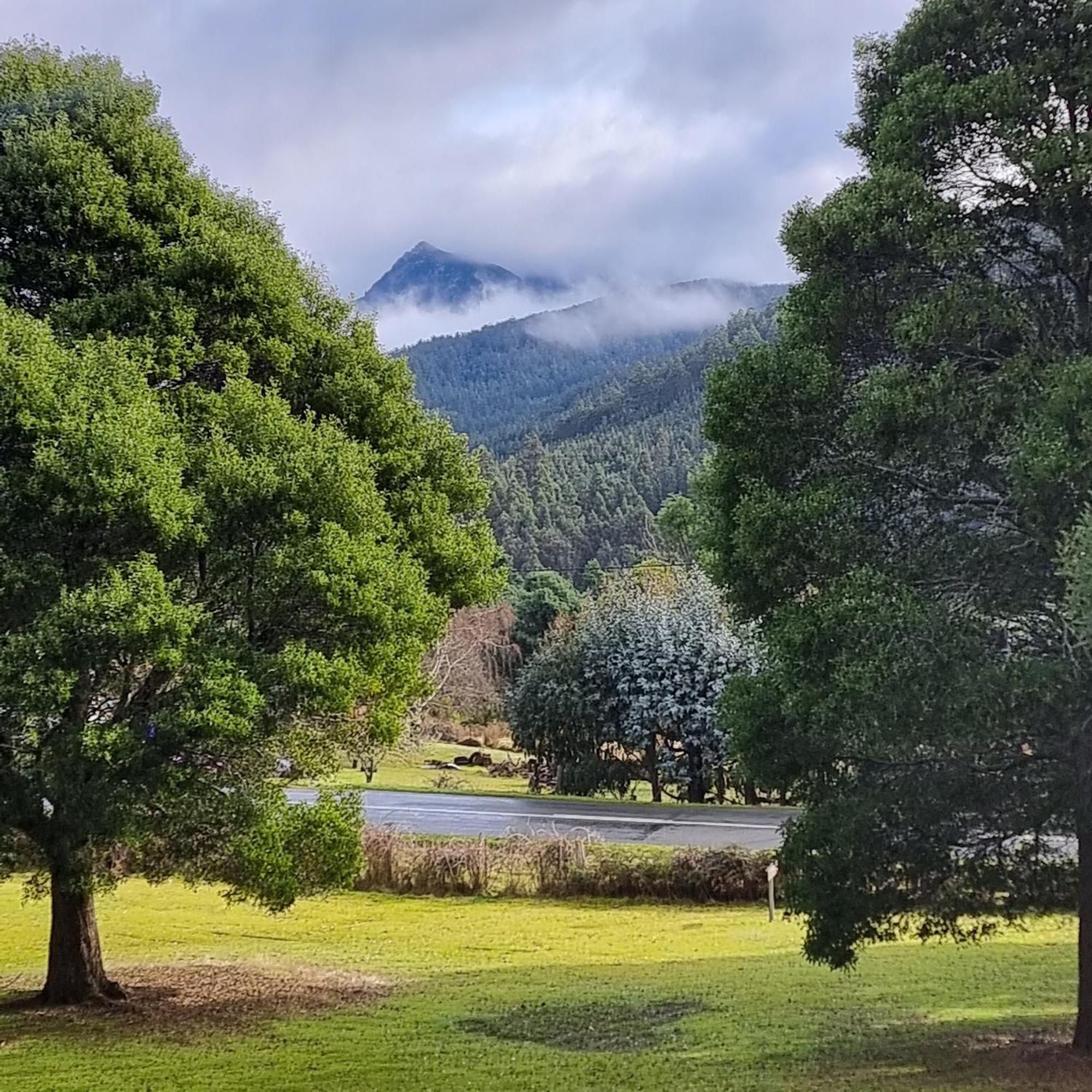 Russell Falls Holiday Cottages Parque Nacional Exterior foto