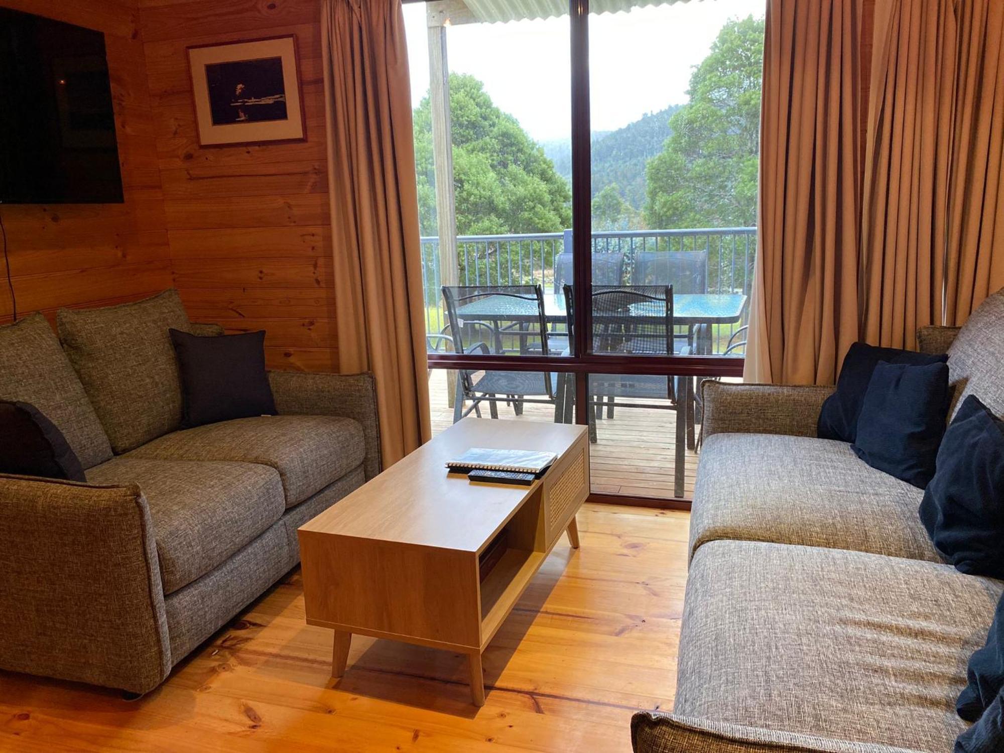 Russell Falls Holiday Cottages Parque Nacional Exterior foto